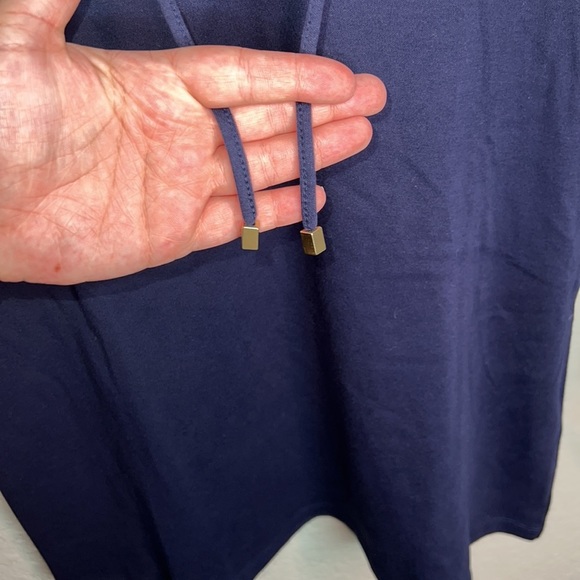 NWT Talbots Navy Blue 3 Quarter Inch Top - Picture 5 of 7